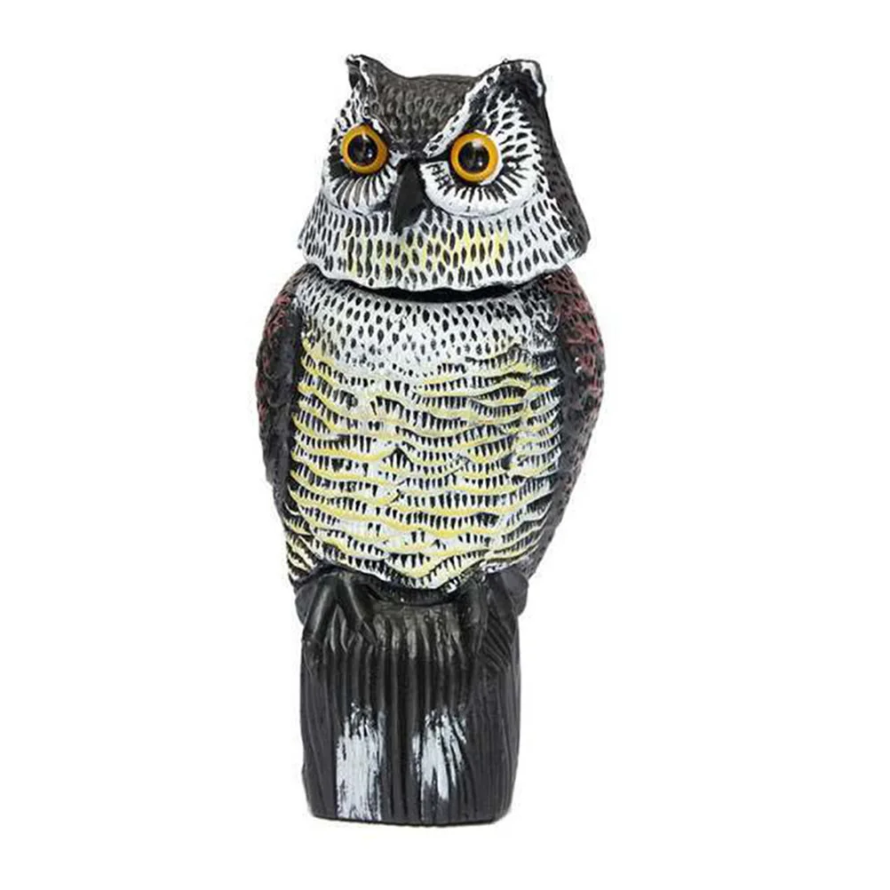 

Creative Statue Garden Decoration Outdoor Bird Repeller Decorative Owl Ornament Simulation Owl Yard Decor Garden Craft Balcony