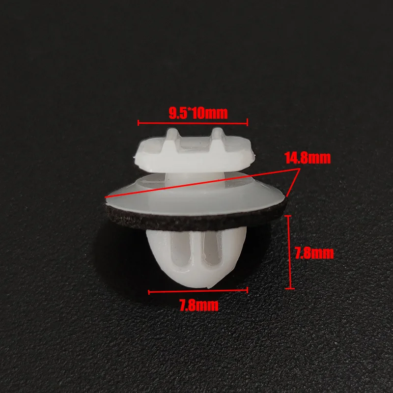 20Pcs Car Fastener Clip Exterior Trim Moulding Clips for Toyota C-HR 9046708224, 9046708225 Plastic Auto Clips Accessories