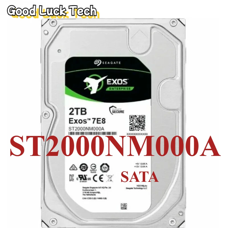 

FOR Sea-gate 2T Enterprise Capacity ST2000NM000A 2TB 2000GB 7200RPM SATA 6.0 GB/s 256MB HDD New