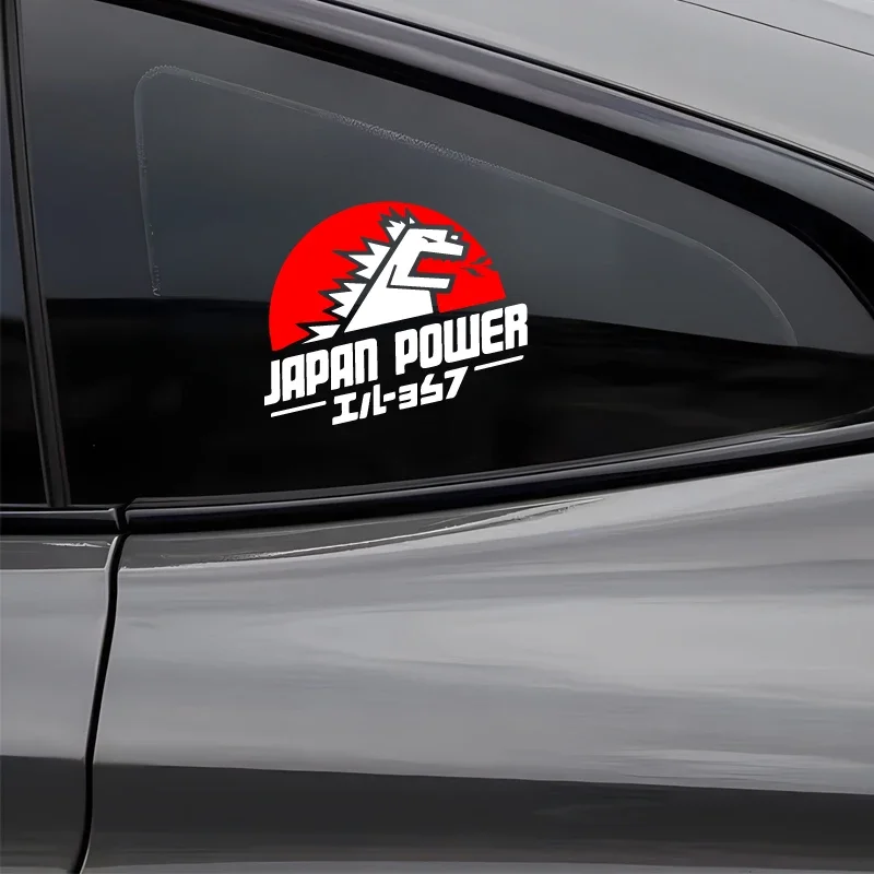 Kaiju Dinosaur Stickers-Durable Vinyl Decals for Car/Truck,JDM Style Auto Graphics with Waterproof & Sunproof Surface Protection