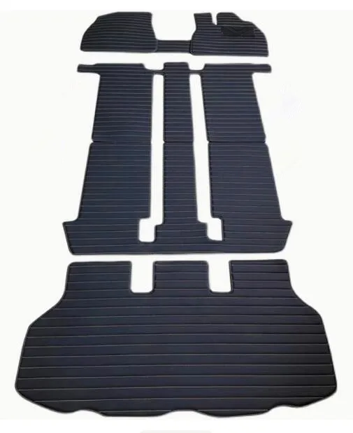 

Custom full set car floor mats for Right Hand Drive Toyota Noah R90 2025-2022 7 seats Top quality Rugs waterproof carpets