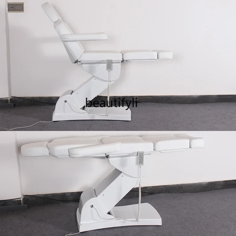 Cama de beleza elétrica cadeira de tatuagem de elevação cama de bordado de tatuagem cadeira dentária cadeira de tratamento