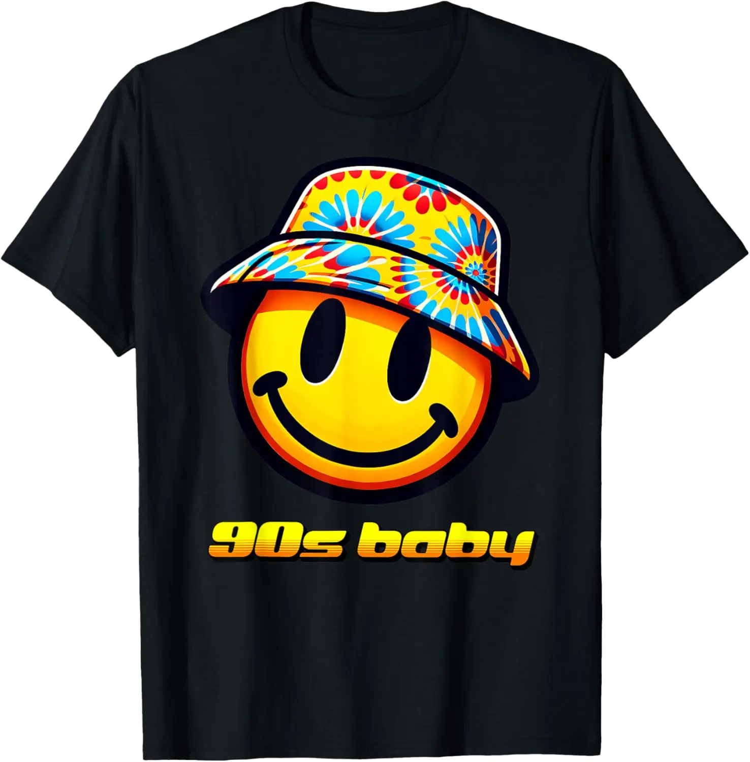 Vintage 90s Baby Bucket Hat Born in the 90s Kid1990s Retro T-Shirt