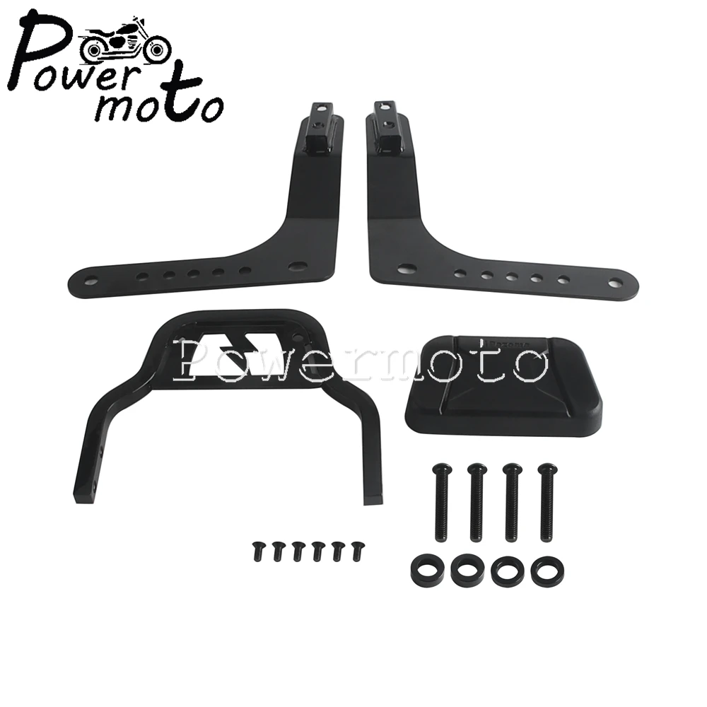 Motorbike Backrest For Harley Softail Sport Glide FLSB Low Rider EI Diablo ST FXLRST FXRST 117 Sissy Bar Super Simple Club Style view 4