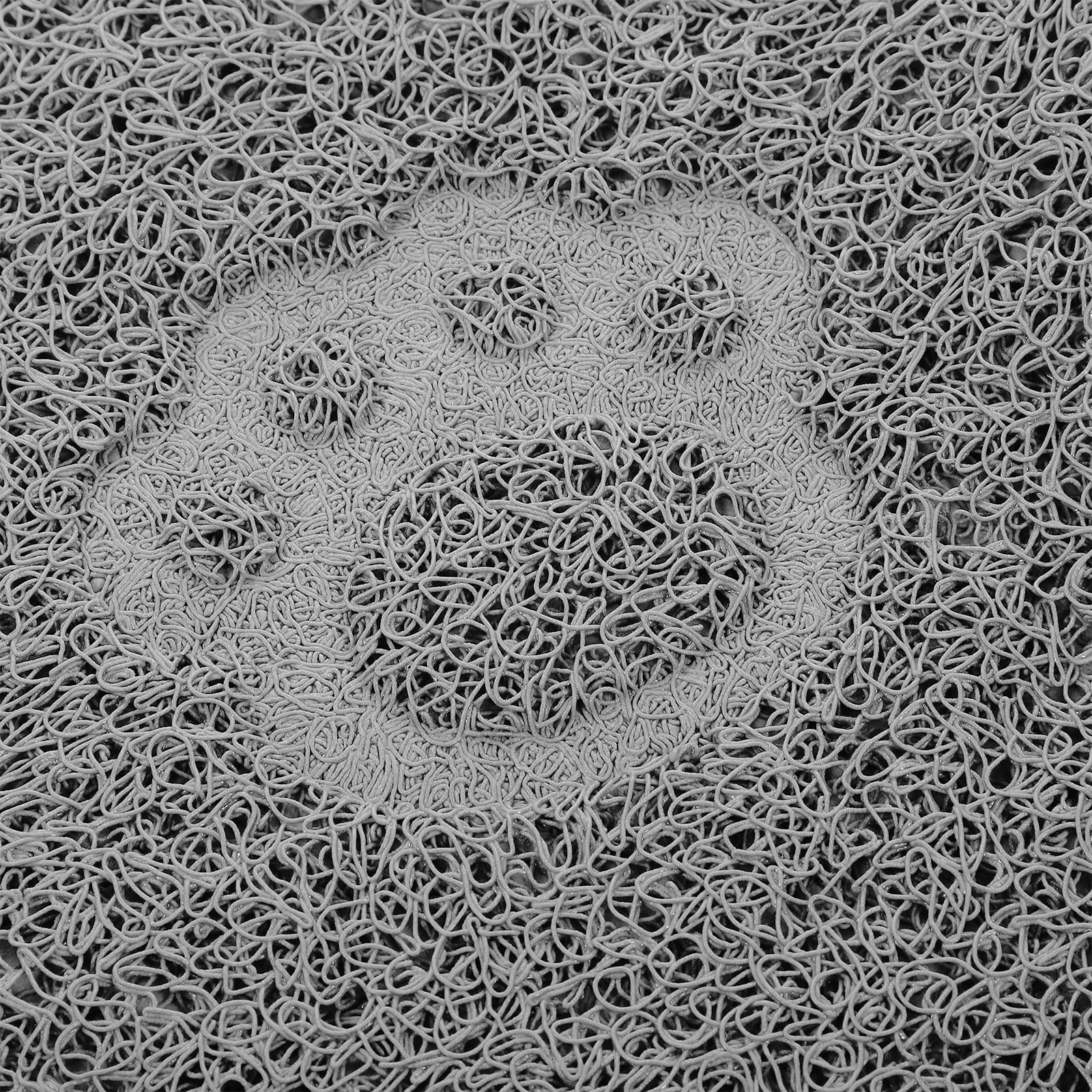 

Pet Food Placemat Mat Grey Cat Litter Mat Non-Slip Bottom Absorbs Spills Sand from Paws Fits Doorway Bowl Area