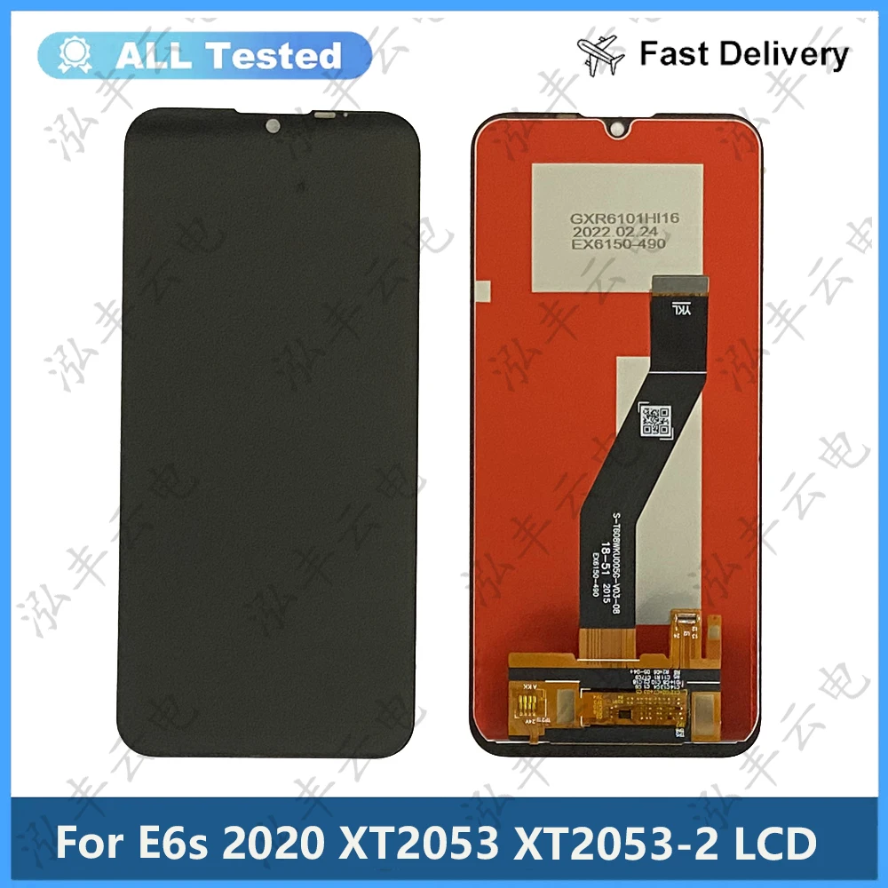 

6.1" Original For Motorola Moto E6s 2020 E6i LCD Display Touch Screen Digitizer Assembly Replacement For E6i E6s XT2053 XT2053-2