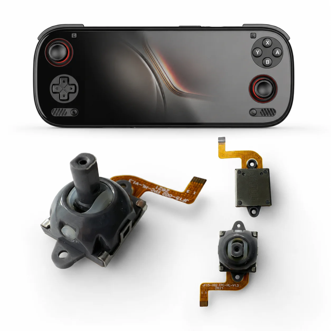 Pièces de rechange pour joystick électromagnétique à effet Hall, anti-drift, pour console de jeu portable AYN Odin 3/Retroid Pocket 6