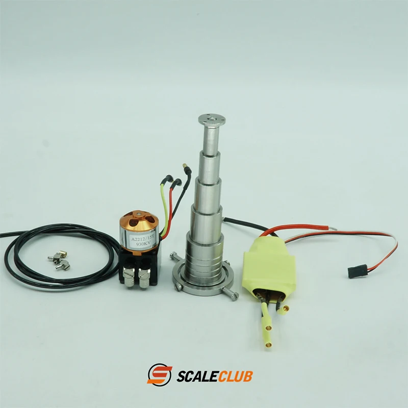 scaleclub 1/14 truck hydraulic dump system multi-stage oil rod hydraulic system three directions