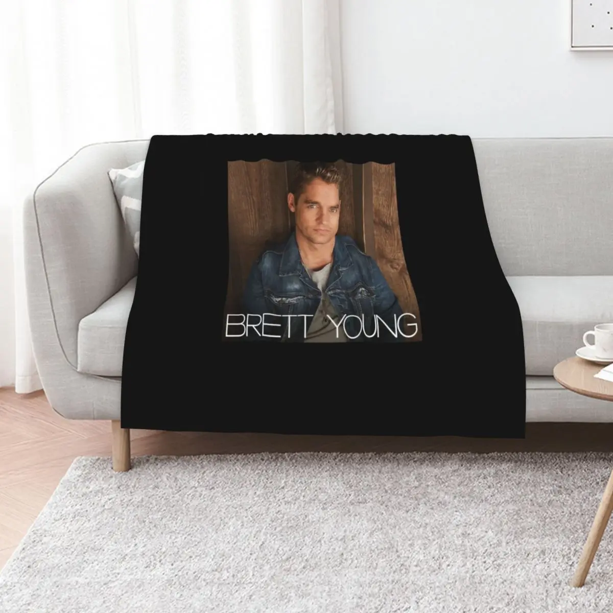 Brétt Yóung Básíc Throw Blanket wednesday Camping Sofa Thermal Tourist Furrys Blankets