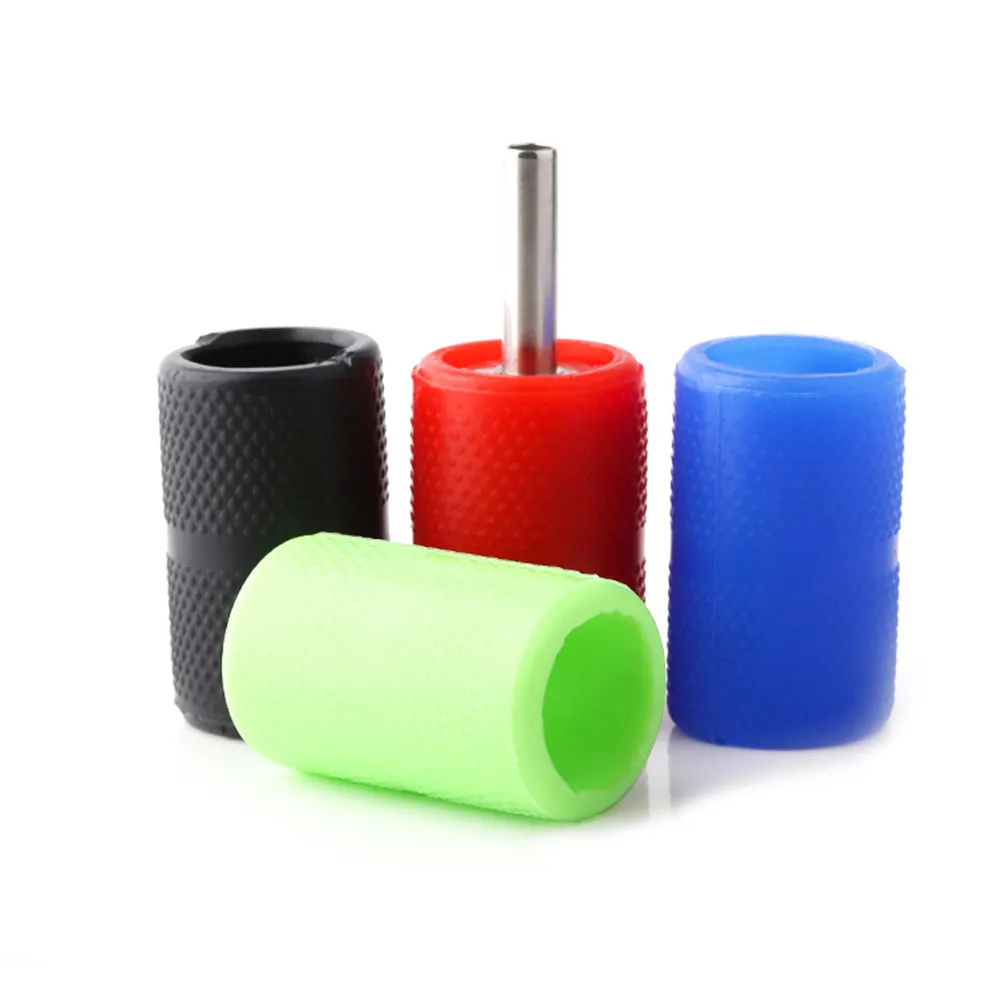 

2Pcs Silicone Handle Cover Grip Sleeve for Tattoo Machines Ergonomic Resistant Easy Clean Professional Studio Use