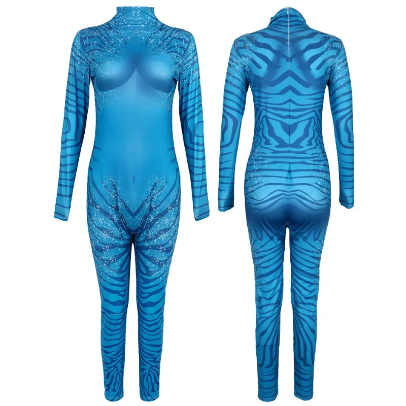 الصورة الرمزية 2 طريقة المياه زي الهالوين التأثيري ثلاثية الأبعاد الطباعة الرقمية بذلة موضوع حفلة لعب الأدوار ارتداءها صبي الفتيات