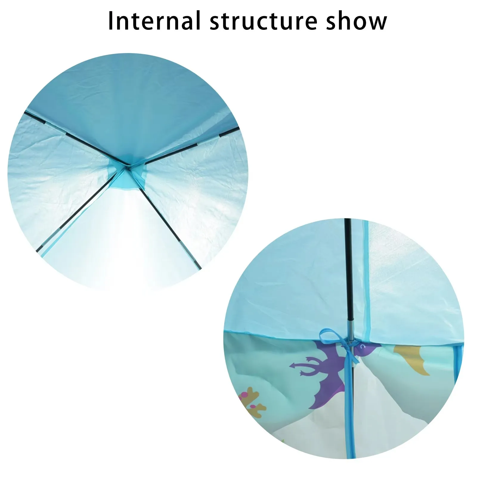 الأطفال، البنات، الأولاد، الخيام الصغيرة، بيوت الديناصورات، ألعاب اللعب المنزلية، قلعات الأميرة، بيوت ألعاب داخلية مريحة قابلة للطي #3