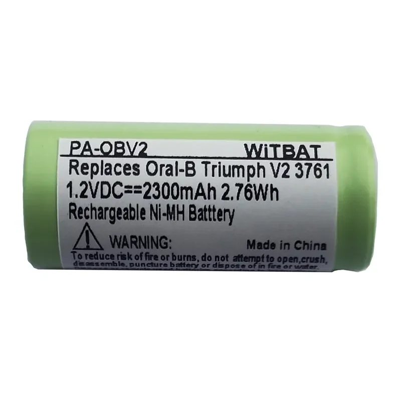 

For Oral B Triumph v2 3728 3761 3762 3764 Electric Toothbrush Replacement Battery