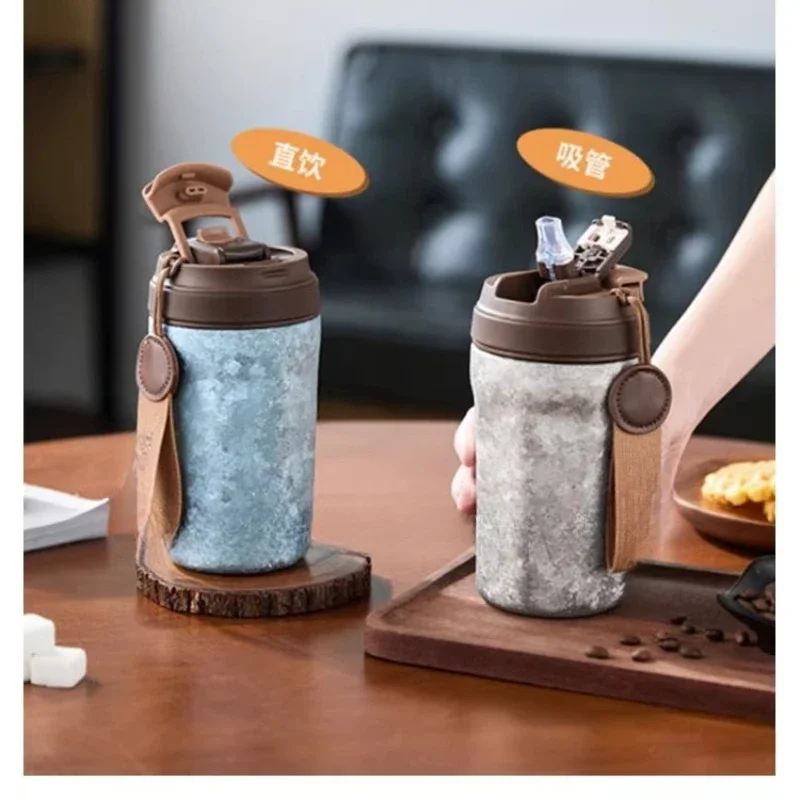 Thermos cup, pure titanium coffee cup
