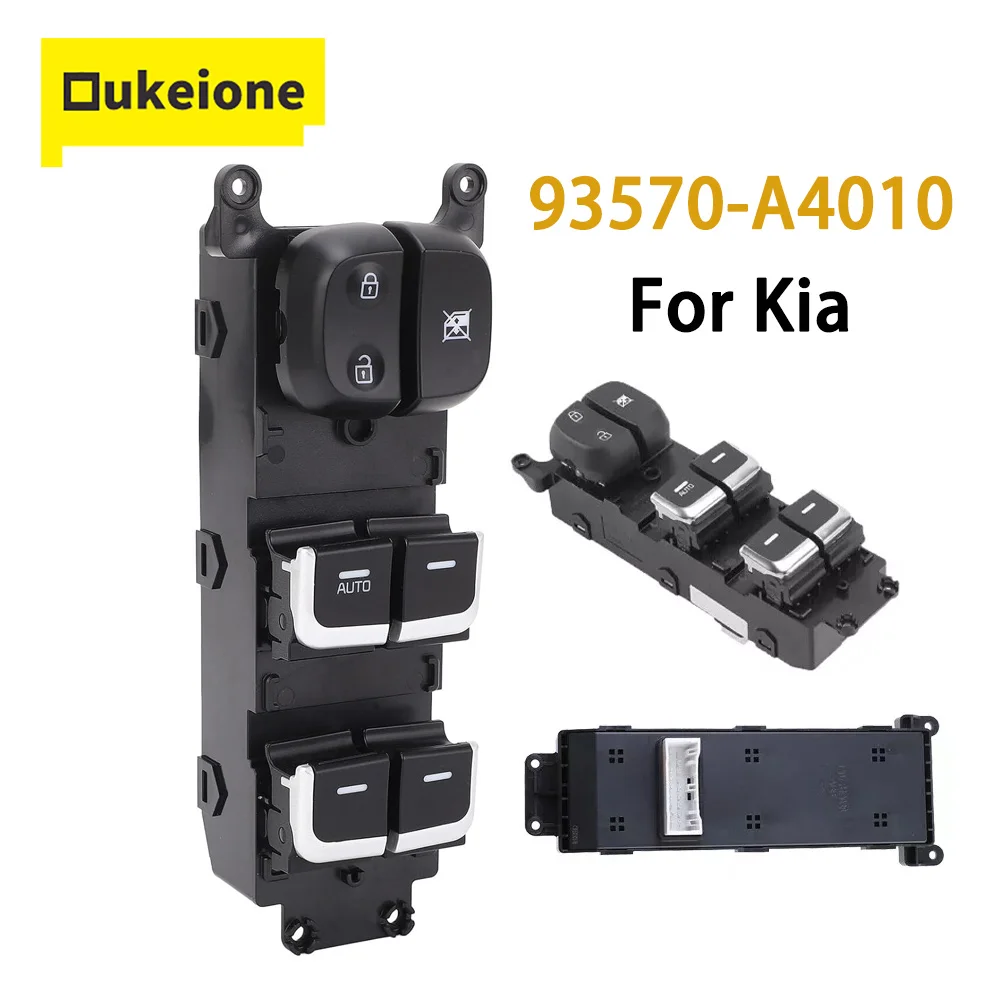 

Window Control Switch for Kia Rondo Carens 2013 2014 2015 2016 Front Left Driver Side Electric Glass Lifter Button 93570-A4010