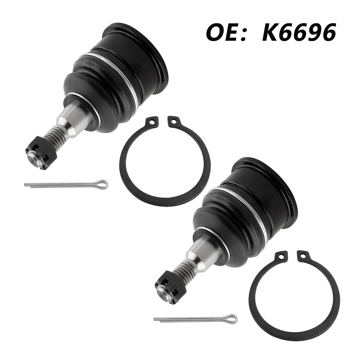 

2 шт. K6696 передние верхние шаровые шарниры для Chevrolet Silverado AVALANCHE 2500 GMC Sierra 2500 HD 3500 HD YUKON XL 2500 HUMMER H2