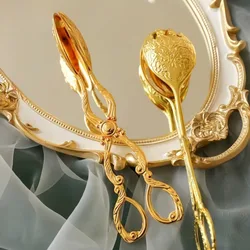 Food Tong Snack Cake Clip Salad Bread Pastry Clamp Baking Barbecue Tool Fruit Salad Cake Clip Kitchen Utensils Accessories