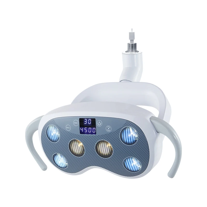 

Universal Smart Sensor Dental Oral Lamp, Dual Color Temperature LED Surgical Light, 22/26mm Interface, Adjustable 3500-5500K