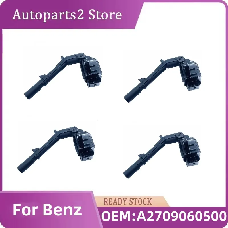 

A2709060500 4Pcs/Set Ignition Coil V30-70-0033 For MERCEDES-BEN CLA CLS E GLA GLC SLC class R172 C253 X156 A207 C207 2709060500