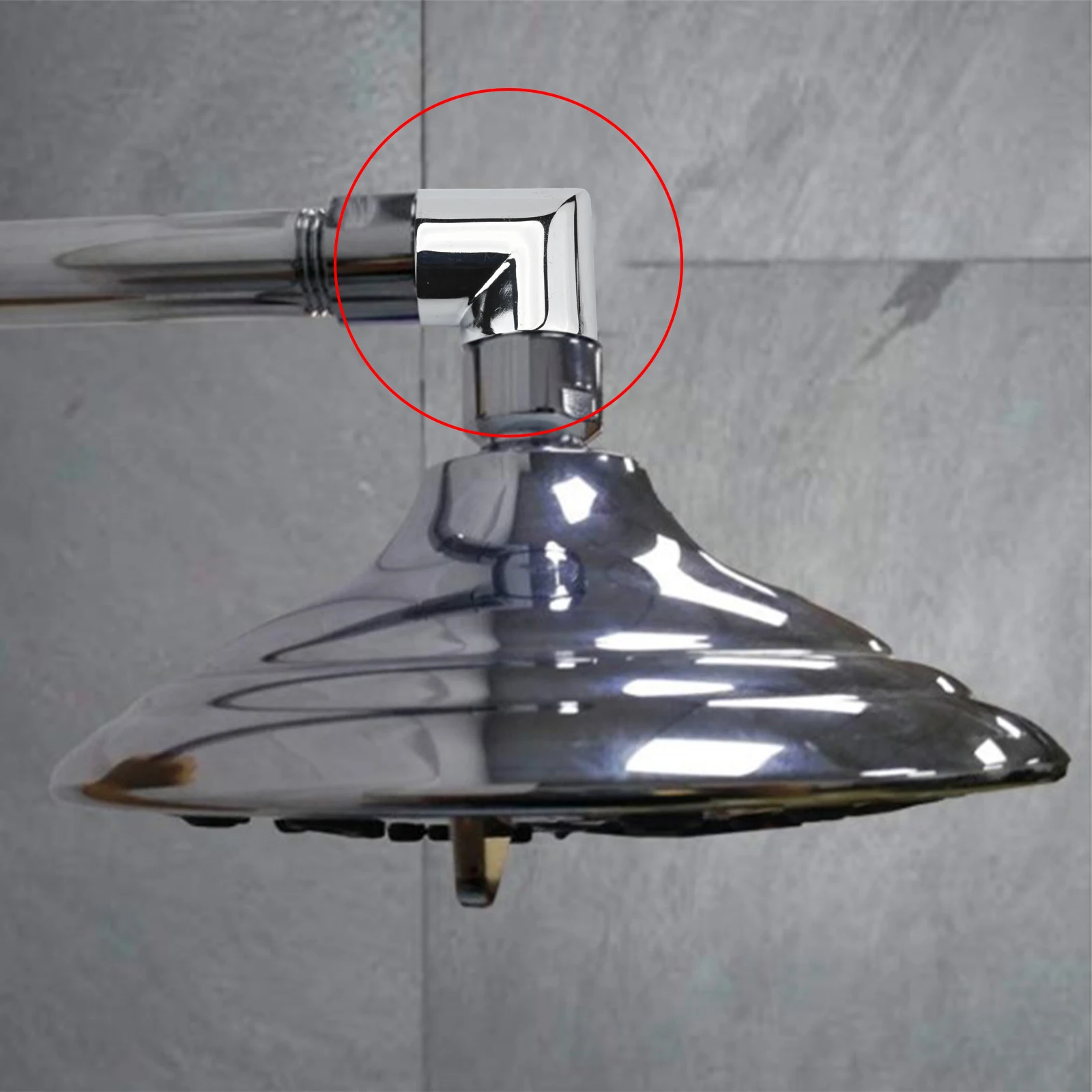 Customizable Shower Experience 1 2 Inches Adjustable Direction Connector 1 2-Inch IPS Compatibility Built-In Washers