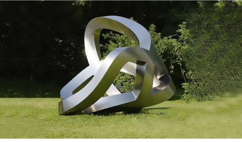 Kunststoff abstraktes Metall Outdoor Stadt Campus Wald quadratische Landschaft Ornament Glas