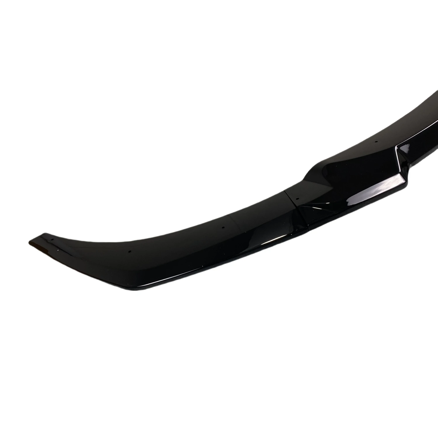 3Pcs 광택 블랙 CS 스타일 앞 범퍼 립 스플리터 BMW 6 시리즈 F06 F12 F13 640i 650i 640d M 스포츠 2012-2018 튜닝 바디 키트 썸네일 4