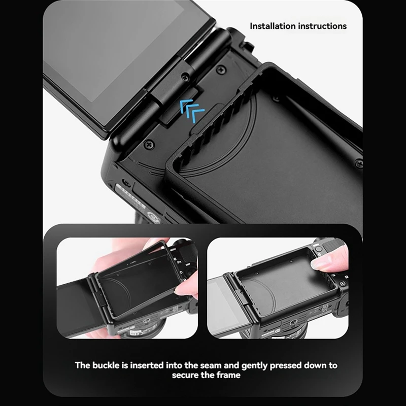 【جديد】FB-CR05 نظام تبريد الكاميرا مروحة تبريد بالوعة الحرارة لسوني كانون FUJIFILM ZV-E1 A7M4 A6700 A72C R8 R7 R6 XT4