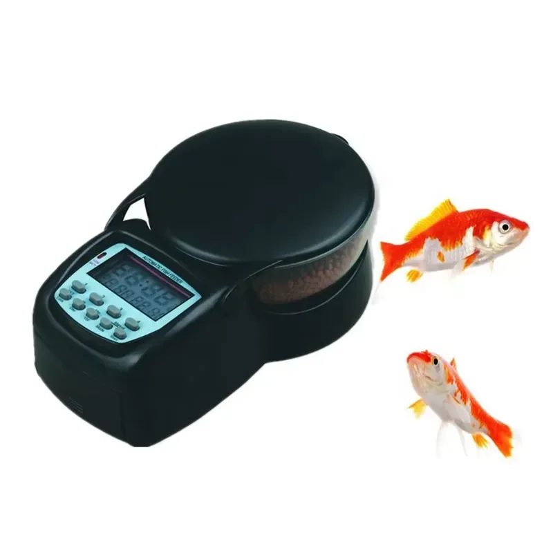 Automatic Fish Feeder Aquarium Auto Food Dispenser Timer Controlled Pet Feeding Device For Tank