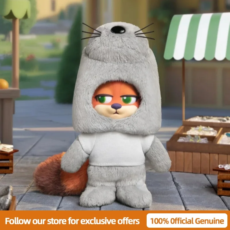 

Genuine Disney Zootopia Disguiser Plush Blind Box Judy Nick Doll Bag Charm Surprise Toy Birthday Gift for Girls Mystery Box