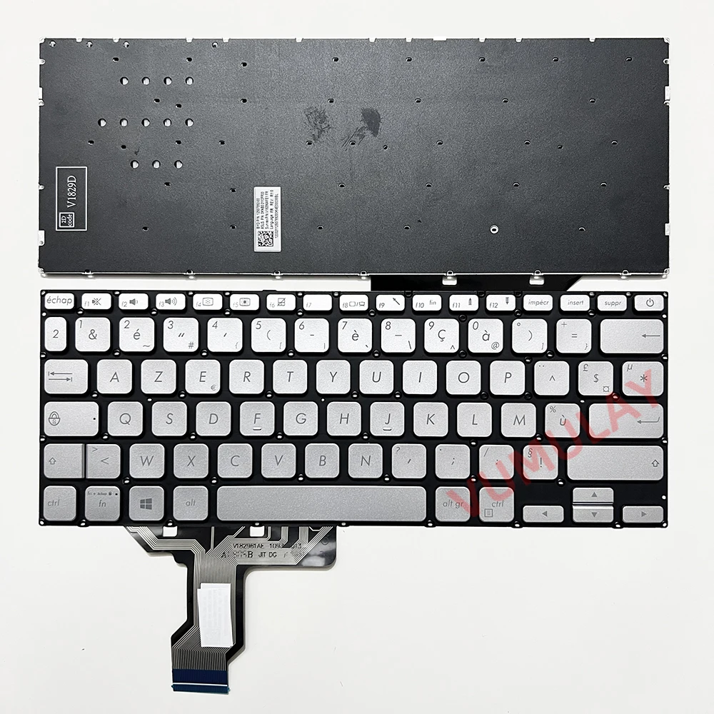 AZERTY Keyboard for Asus VivoBook X420F X420FA X420U X420UA A420F A420U A420UA S420UA X406U V406U Y406U P1411F P1411FA French FR