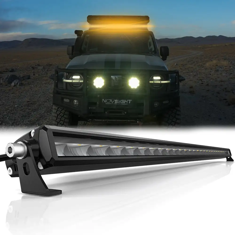 

Novsight 50inch Off Road High Power 400W Offroad Car Led Light Bars Atv Utv 4X4 Single Row Led Light Bar