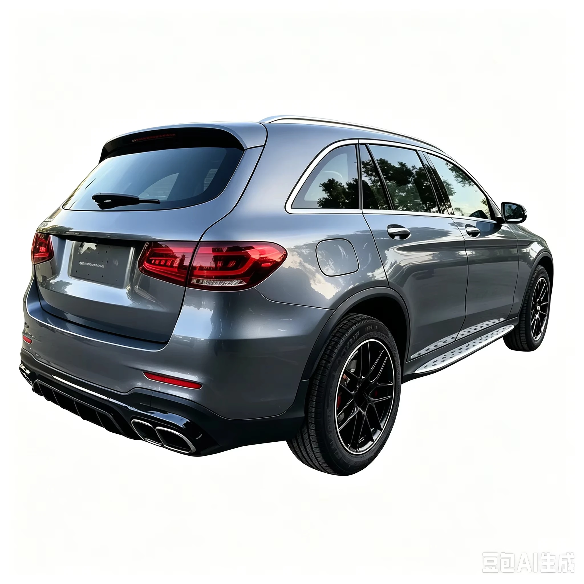 Dry Carbon Fiber GLC63 AMG Body Kit for Mercedes GLC X253 2019-2021 Auto Mod Aero Parts 3