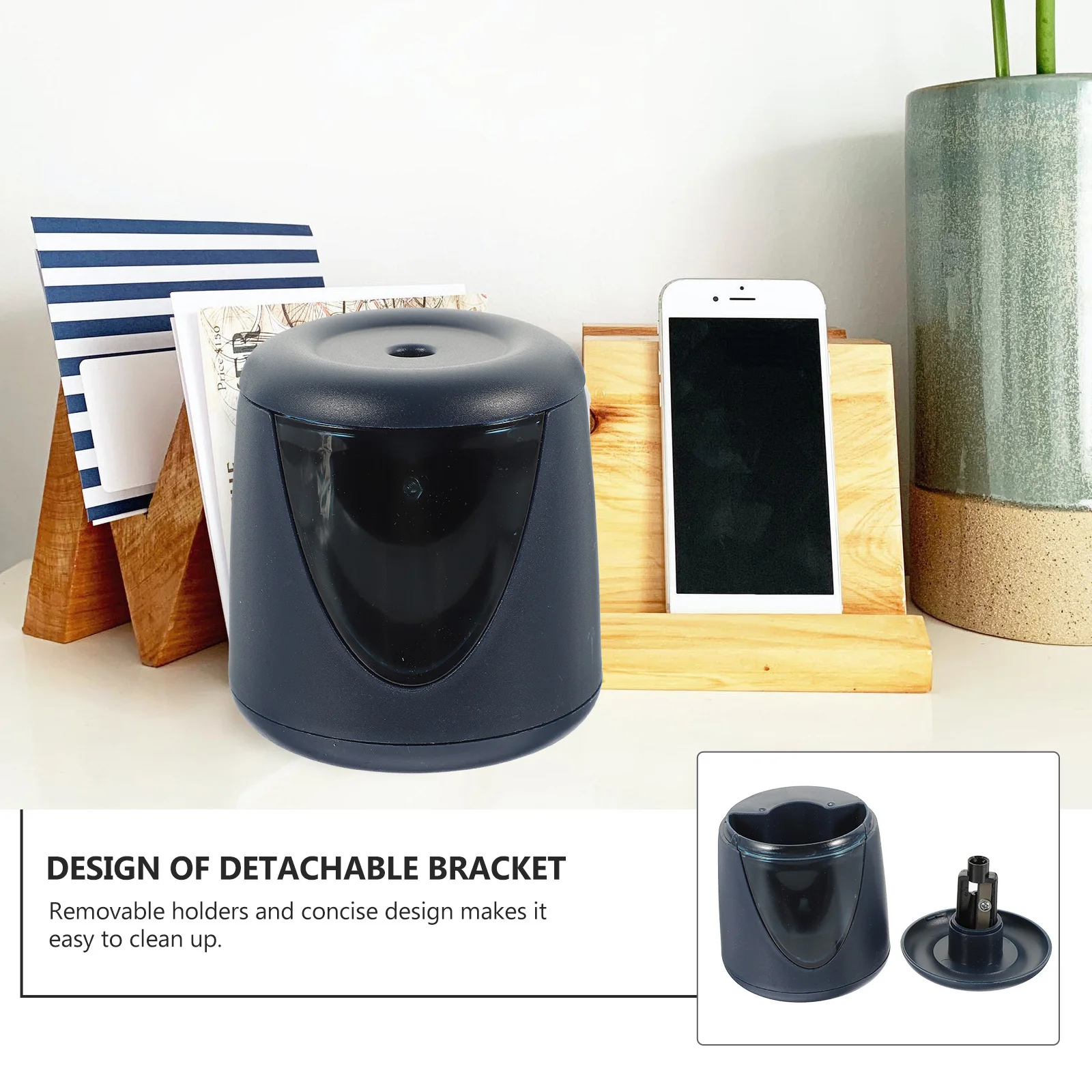 

Electric Pencil Sharpener Chic Design Portable Automatic Sharpener Ideal for Students Kids Student Supply Pencil Supply