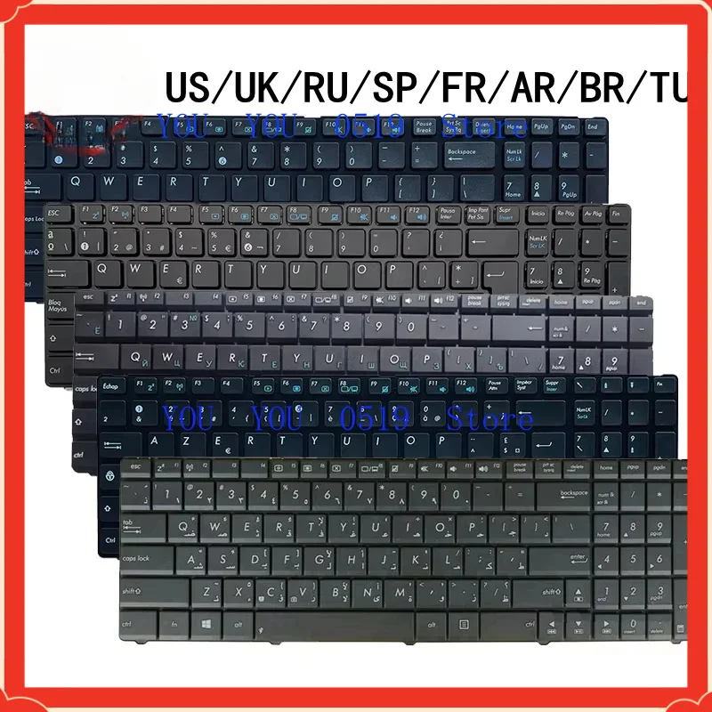 Клавиатура для ноутбука ASUS X53 X53A X53B X53E X53S/SA X53U X53L X53Q X54 X54H X55 X55V/VD X61 X61S X75V