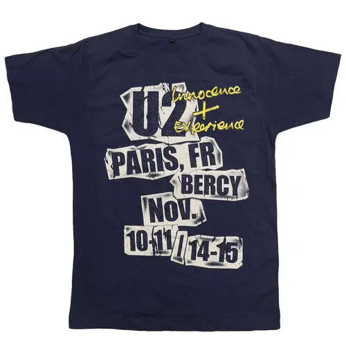 

U2 Unisex T-Shirt I+E Paris Event 2015