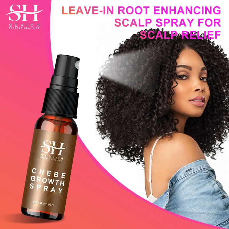 Sevich Chebe Hair Growth Spray 30ml Africa Traction Alopecia Hair Thickening Oil Anti Hair Loss Treatment Spray Hair Scalp Care