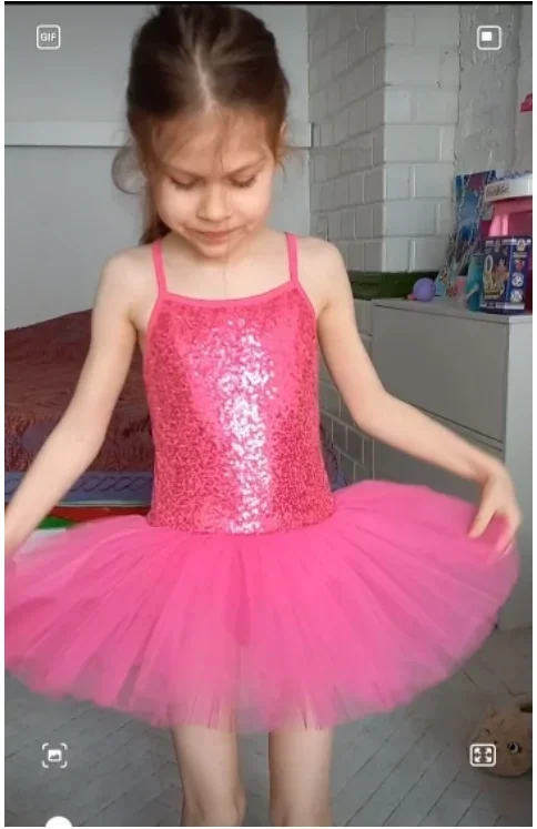 أزياء رقص الباليه للفتيات، فستان توتو، فستان منفوش، زي أداء الباليه بحمالات من الترتر لعيد الميلاد للأطفال