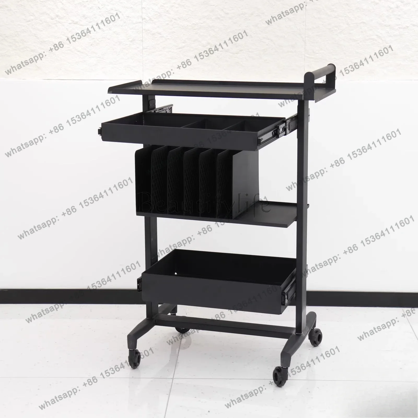 LXNew Darth Vader Hair Salon Cart Hair Salon Hair Beauty Perm and Dyeing Multifunctional ShelfSSS