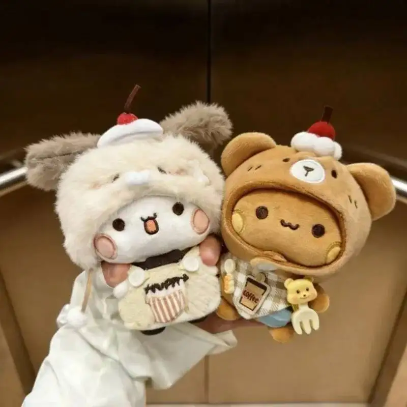 New Cute One Two Bu Bu Anime Surroundings 10cm Plush Bag Decoration Pendant Stuffed Doll Toy For Fans Gifts Fans Production