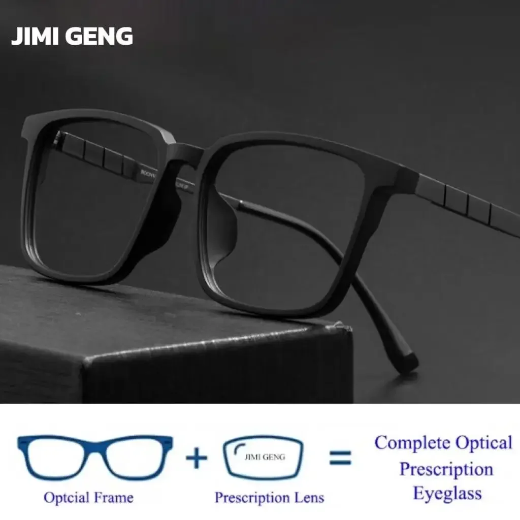

New Men's Light Luxury Business Glasses Pure Titanium Material Ultra Light Square Glasses Myopia Reading Prescription Glasses