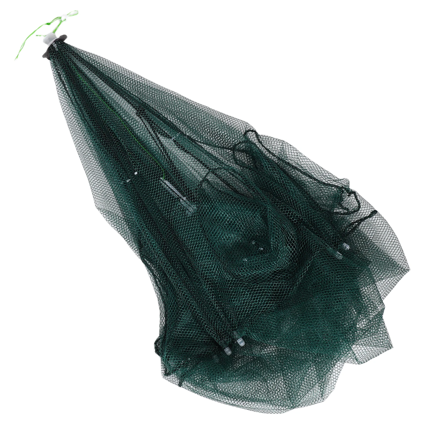 

Folding Fishing Cage Bait Trap Foldable Crab Cast Net Nylon Mesh Storage Baskets