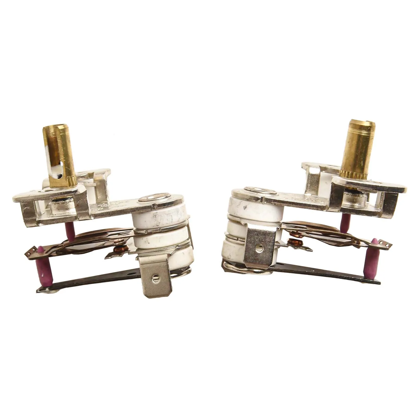 Thermostat Temperature Switch 2 Toasters Adjustable Temperature Switch Electric Irons Heating Bimetal Thermostat Bimetal