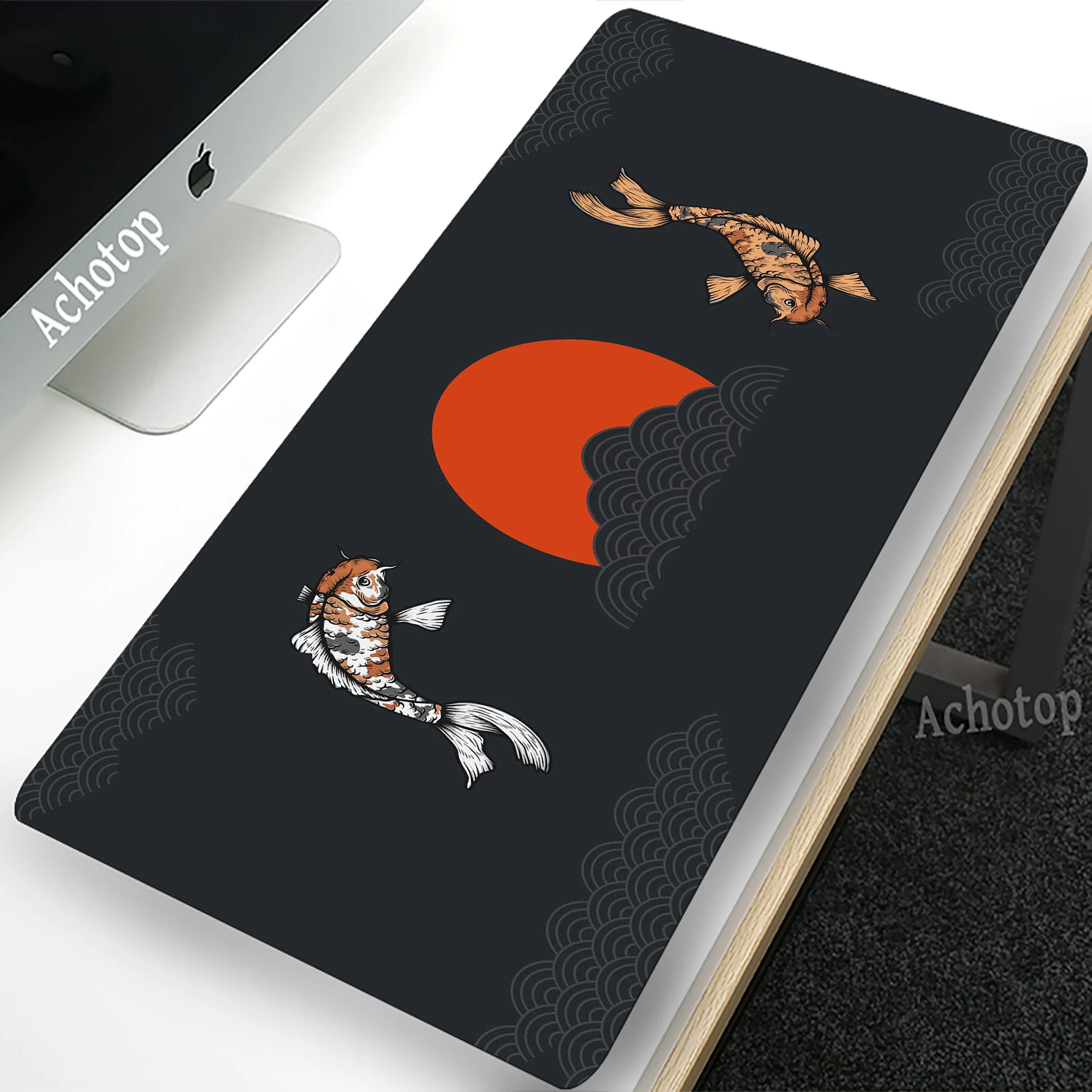 

Japanese Koi Gaming Mouse Pad Large Mouse Mat Laptop Mouse Carpet Anti-slip Game Carpet Keyboard Pads Gamer Soft Desk Mat