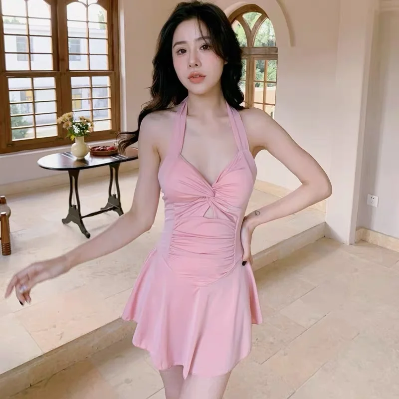 

Потрясающий женский купальник 2025 года: новинка для термальных источников, маленький размер, премиум-класс, консервативный, скрывающий живот, стройнящий, в стиле Нэ Хань...