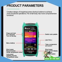 24-Hour Delivery TOOLTOP 2.8Inch ET14C Thermal Imager Isr240x240 25Hz Thermography Electrical Fault Detection Camera