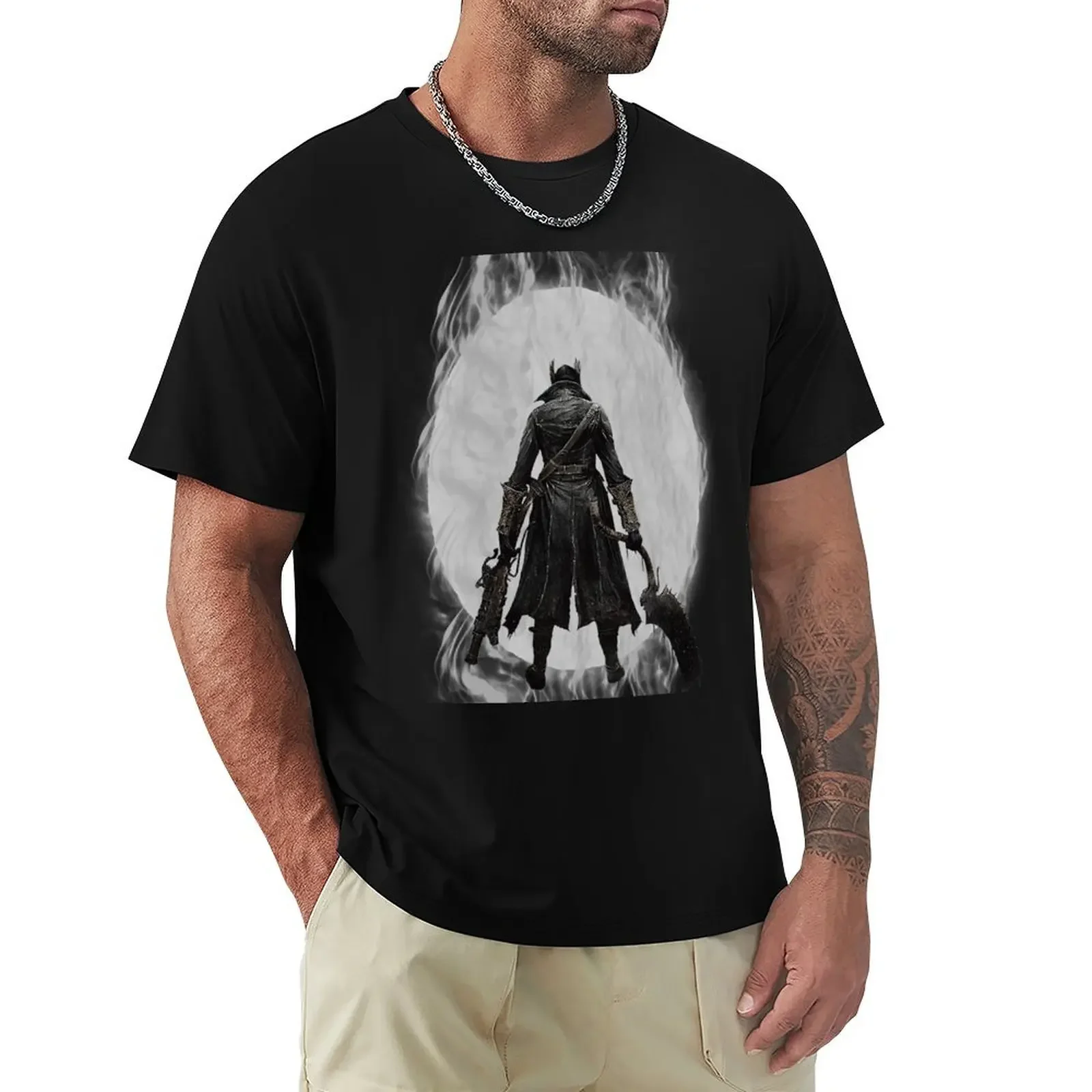

Bloodborne Soldier T-Shirt boys animal print anime tshirt shirts graphic tees mens graphic t-shirts