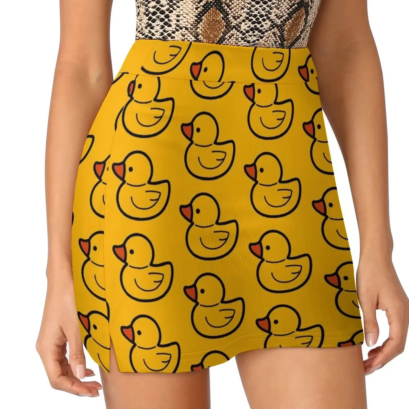 

Rubber Ducky Mini Skirt festival outfit women summer dress women 2024