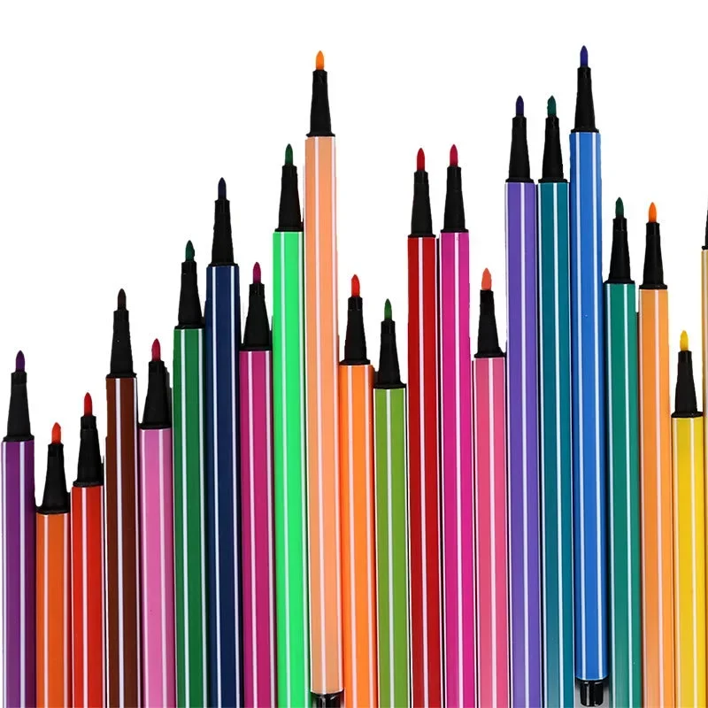 18/24 Colors/set Creative Water-color Gel Ink Pens Art Marker pen Stationery