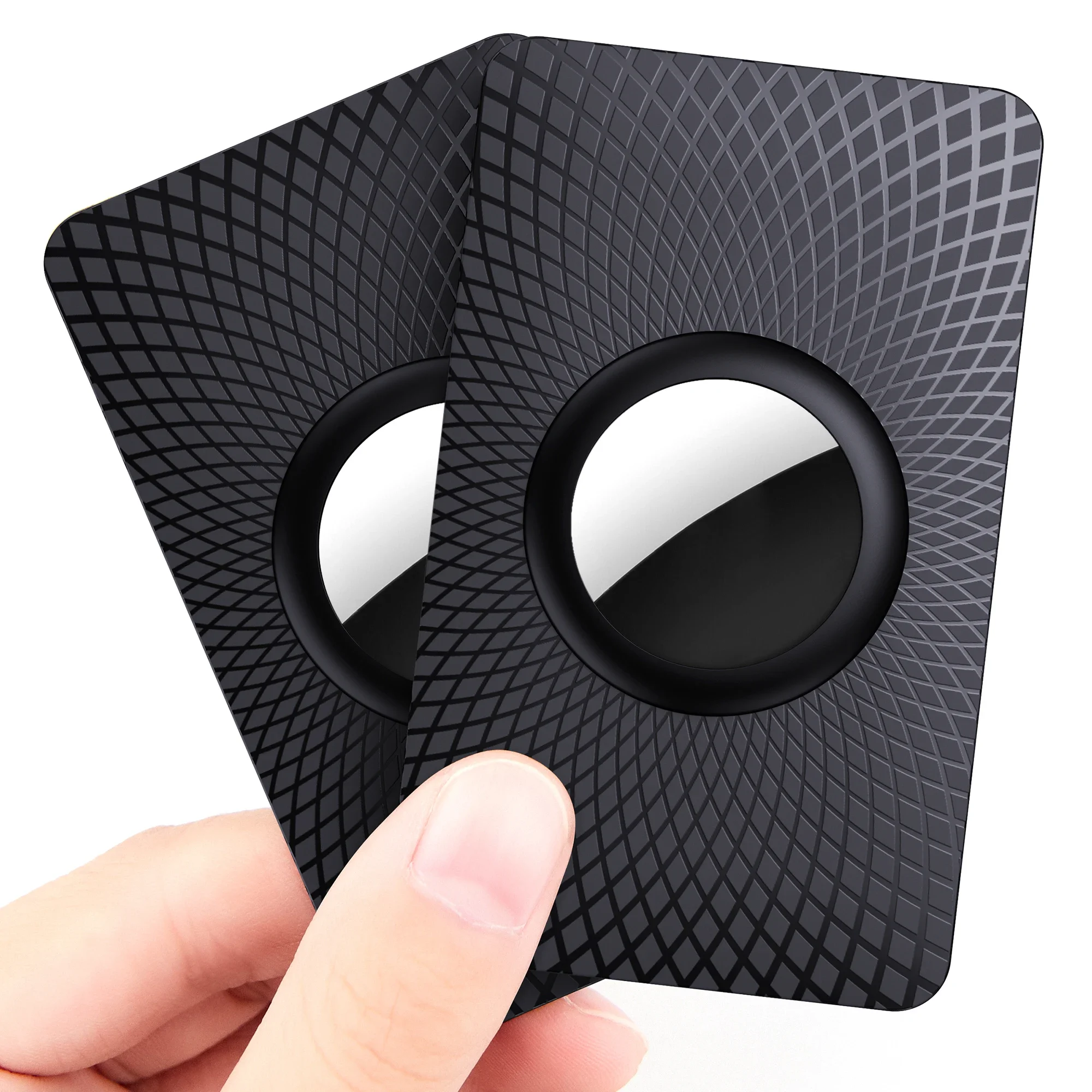 1/2Pcs สําหรับ Apple Airtag กระเป๋าสตางค์บางขนาดสําหรับ Air ผู้ถือแท็กกระเป๋าสตางค์ GPS Tracker Airtag กรณี Locator ผู้ถือ