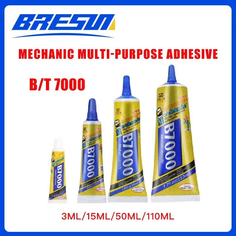 Mechanic Multi Function Super Glue Adhesive B7000 T7000 E8000 15/ 50/110ml Diy Jewelry Crafts Glass LCD Touch Screen Liquid Glue